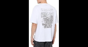 Boss Heren T-Shirt Wit 50556032/100 Te Citylights