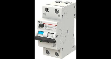 AEG aardlekautomaat 1-polig+nul 6A B-Kar 30mA (DN100B06/A30)