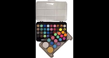 Nassau Aquarel Verfset met Palet - 36 Kleuren