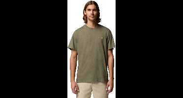 Columbia CSC™ Outdoor Back Graphic Tee Heren Outdoorshirt - Stone Green, Shining Sandscape