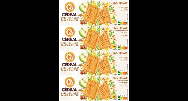 Céréal Koekjes Appel-Hazelnoot - 4 x 230 gr - Voordeelverpakking