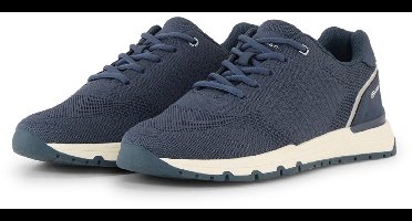 Tom Tailor - Sneakers met gebreide look - Maat 44 - navy-ltgrey