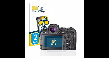 BROTECT - Screenprotector voor Canon EOS R6 - Folie Beschermfolie matte 2 Stuks