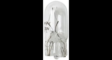 Lampa 12V Wedge Base Lamp W3W 3W W2,1x9,5d E-keur Set van 2 Stuks in Box