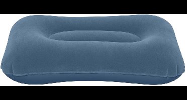 Bestway 67121 Opblaasbaar Kussen - Velours - 42 x 26 x 10 cm - Marineblauw