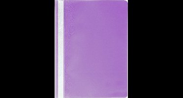 Exacompta 25x Snelhechtmap PP standaardkwaliteit - A4 - Purper - 449218B