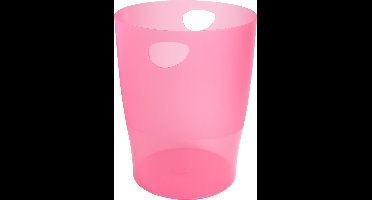 Exacompta 8x Papiermand met grote capaciteit van 15 liter. - Framboos - 45354D
