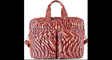 MANDARINA DUCK business tas met laptopvak MD20 Briefcase Pecan Nut lichtrood
