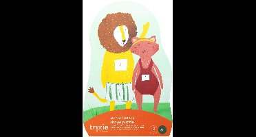Trixie | Vormenpuzzel - Dierenvrienden - 12 stuks