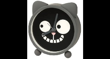 Moses Wekker Ed The Cat Junior 10 X 3,7 Cm Rubber Grijs/zwart