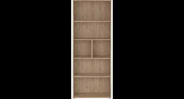 Giga Living Boekenkast Sign - Naturel - 80x34x205cm