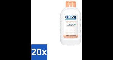 Sanicur Bath & Showergel Sensitive 300 ml - Bulkverpakking - 20 stuks