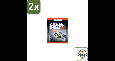 Gillette Contour Plus – Wegwerpscheermesjes – 10 mesjes - Voordeelverpakking - 2 stuks - Scheerbeurt - Huidcomfort