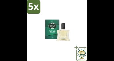 5 x Brut – Eau de Toilette – Original – 100 ml - Grootverpakking - Brut Original Eau De Toilette - Kruidige Geur - Amber - Lavendel - Mannelijke Geur