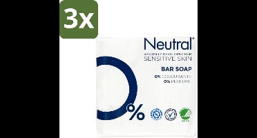 Neutral Zeeptablet 2 x 100 gr - Bulkverpakking - 3 stuks