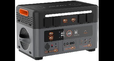 Draagbare Energiecentrale – Powerstation – Energiebron – Accu – Off-grid Generator – 1872Wh Capaciteit – 2400W Continue Output