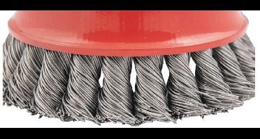 Topgear Staalborstel/komborstel 100 mm rond