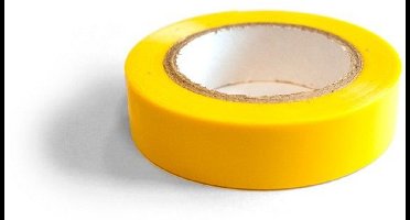 Danicom Isolatie tape geel 10 meter