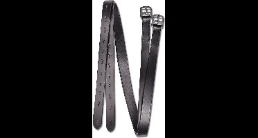 Star 25 Mm Leren Stijgbeugels Zilver 130 cm