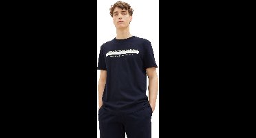 TOM TAILOR printed t-shirt Heren T-shirt - Maat XL
