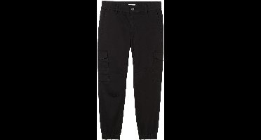 Tom Tailor - Cargobroek met opgestikte zakken - Maat 128 - Black