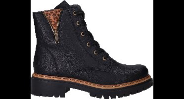 Rieker Veterschoenen Hoog Veterschoenen Hoog - Zwart - Maat 39