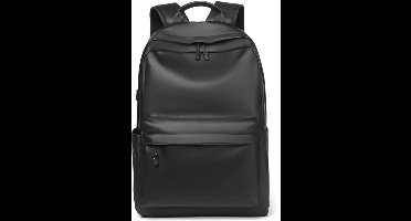 S&E Waterdichte Studentrugzak – Zwart – Ruim & Duurzaam voor School & Reizen