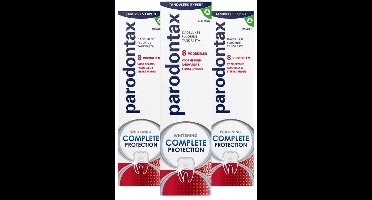 Parodontax - Tandpasta - Complete Protection - Whitening - 75ml x 3