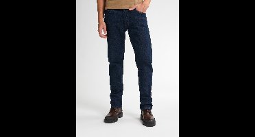 Petrol Industries - Heren Straight Fit Jeans Starling - Comfort Stretch - Rits & knoopsluiting - Trapper finish - Blauw - Maat W31L30