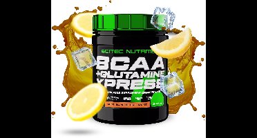 Scitec Nutrition® - BCAA + Glutamine Xpress (300 gram - Long Island Ice Tea) - Citroen/Thee - 25 doseringen - aminozuren - aminozuur - bcaa - l-isoleucine - l-leucine - l-valine - poeder