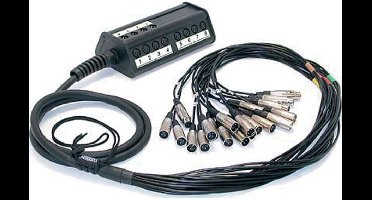 Cordial Multicore CYB 12-4 C 30 30m, XLR - Meeraderige kabels