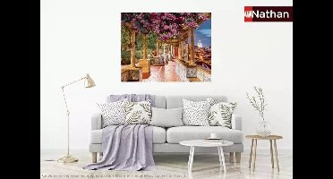 Ravensburger Puzzle 2000 pièces - Le mirador de Santa Luzia, Lisbonne, 2000 stuk(s), Flora, 14 jaar