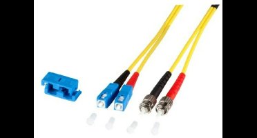 Danicom OS2 duplex glasvezel kabel SC-ST 10m