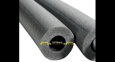 CLIMAFLEX® 1m Isolierschlauch Ø 12/15 mm x 25 mm Dämmung 100% GEG