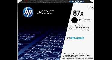 HP 87X - TonerCartridge - Origineel - Hoge Capaciteit - Zwart