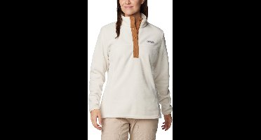 Columbia Benton Springs™ 1/2 Snap Pull Over II Dames Outdoortrui - Chalk, Camel Brown