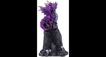 Nemesis Now - Amethyst Rune Protector 12cm Beeld/figuur - Draak - Multicolours