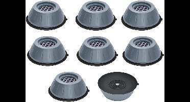 Trillingsdempende pootjes voor wasmachine/droger Grijs
