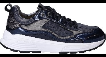 Xsensible Milau Sneakers - Leer - Dames - Blauw - Maat 36