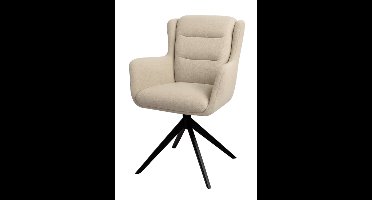 Eetkamerstoel Maud draaibaar - Retro Bliss Beige