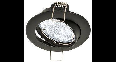 OutledTL Rhodos Led Spot - mat zwart - 1 stuk - kantelbaar en dimbaar