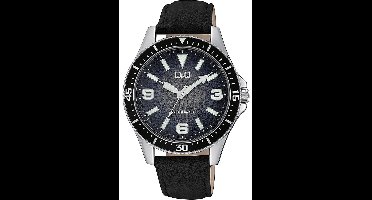 Q&Q QB64J305Y Black Men Fashion