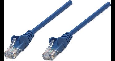 Intellinet 15m Cat5e netwerkkabel Blauw U/UTP (UTP)
