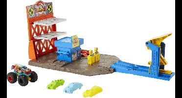 Hot Wheels Monster Trucks Blast Station - Racebaan