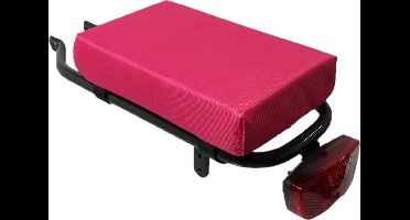 Hooodie Cushie enZo Petit Bagagedrager Kussen - Rood 2021 model