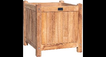 VKT Bloembak Bloembak teak Lombok, L45xB45xH47 cm