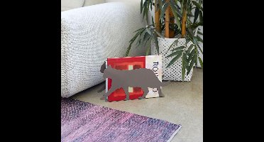 Balvi Feline Poes Krantenbak - Grijs