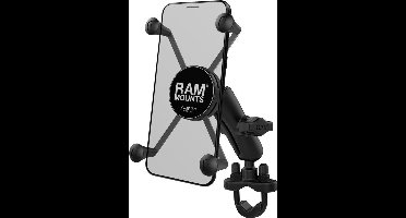 RAM Mounts X-Grip Telefoon Houder - motor met klem - universeel - zwart
