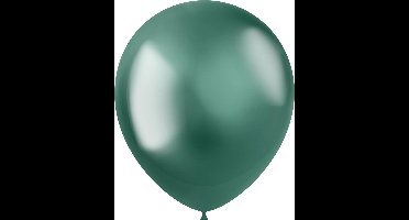 Folat - ballonnen Intense Chrome Green 33 cm - 10 stuks