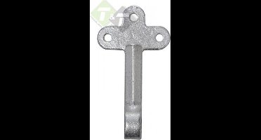 Klepsluiting oog - Nummer 1 - Tegenstuk - Klephaak oog - opname oog